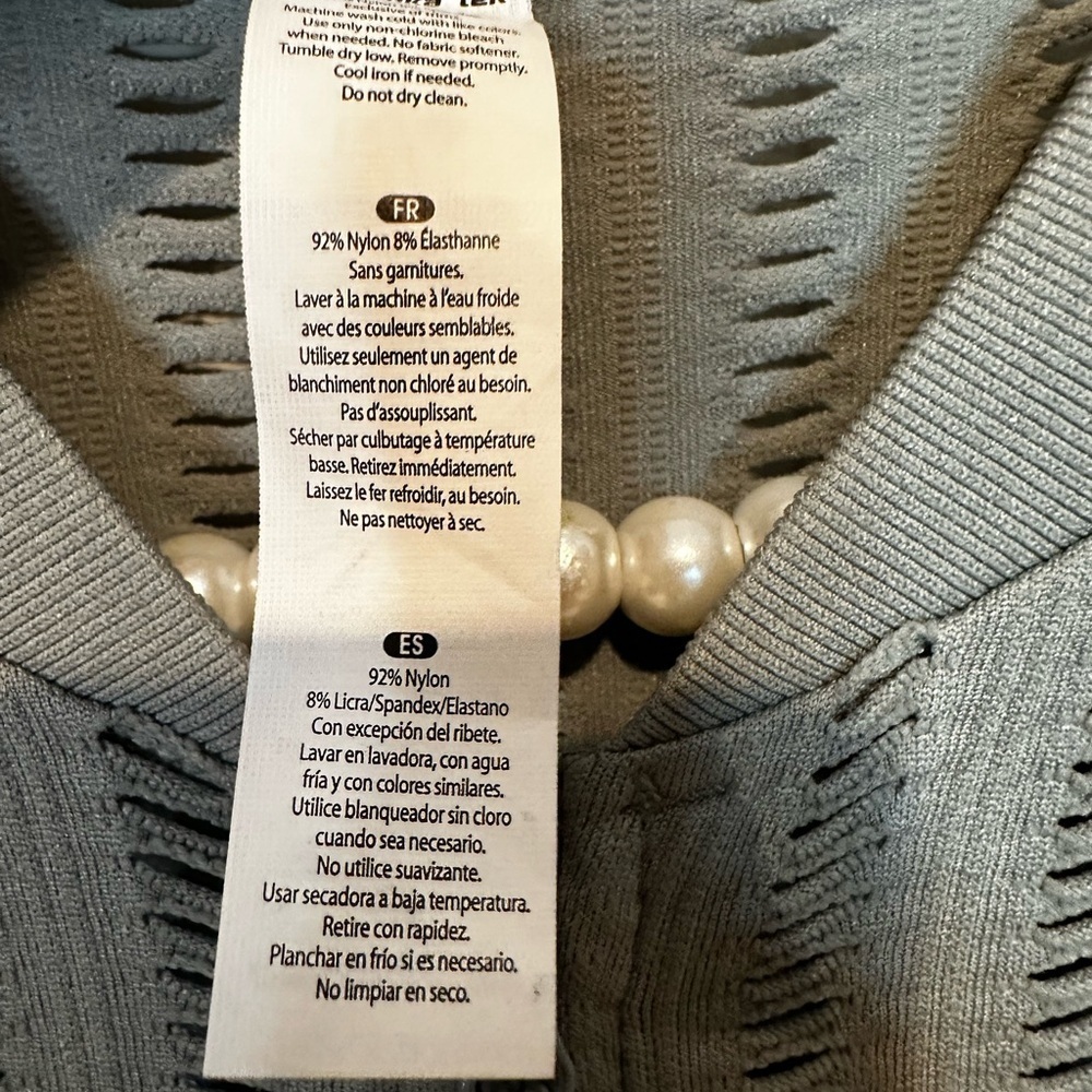Green sage Zip-Up Jacket - Picture 5 of 6
